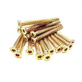 Concrete Screws (Pack of 20) Multi-Fix Countersunk 7.5mm TX Easy Drive (7.5 x 80mm)