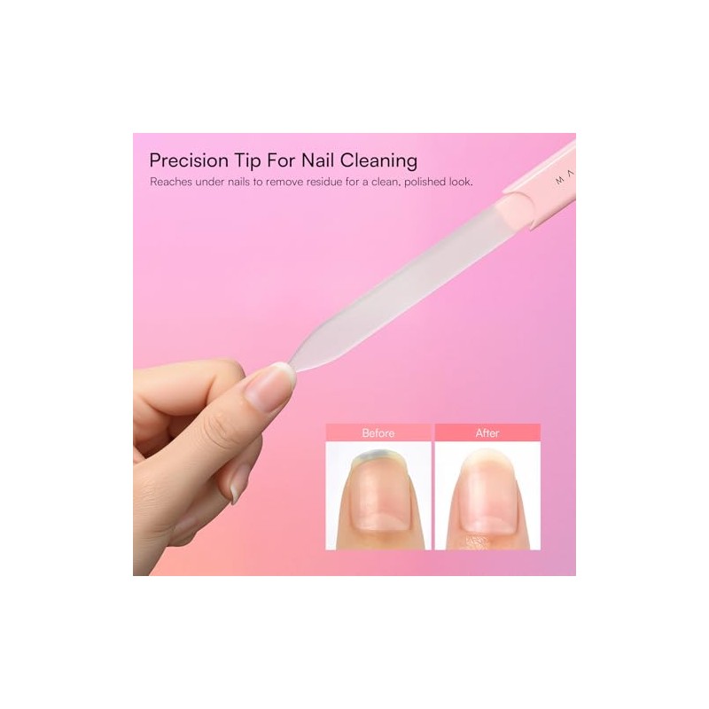 Makartt Glass Nail File for Natural Nails: Reusable Nail Care