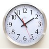 Acctim Aluminum Java Wall Clock 250mm, Silver, 17.5 x 10.3