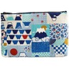 Kyoyu Made in Japan Pouch, Ennki-ya, Mount Fuji, Flat Pouch,