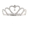 Fairy Princess Bridal/Wedding/Prom/Party Silver Tone Crystal Mini Hair Comb Tiara