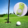 Fpxnb 2 Pack Metal Foldable Golf Divot Tool with Pop-up