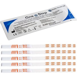 One Step 5 x Cotinine Drug Testing Kits Nicotine Urine Test Strips One Step (5 Tests)