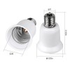 Yi Lighting E17 to E26 Light Bulb Socket Base Adapter