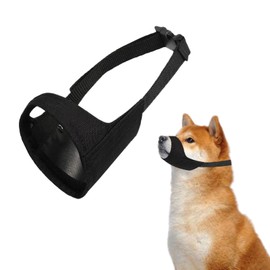 French Bulldog Muzzle,1 Pcs Muzzle for Large Dogs,Dog Muzzles Large Breed,Dogs Muzzles for Rottweilers American Bulldog to Prevent Biting and Barking for Medium Short Snout for Grooming (M)