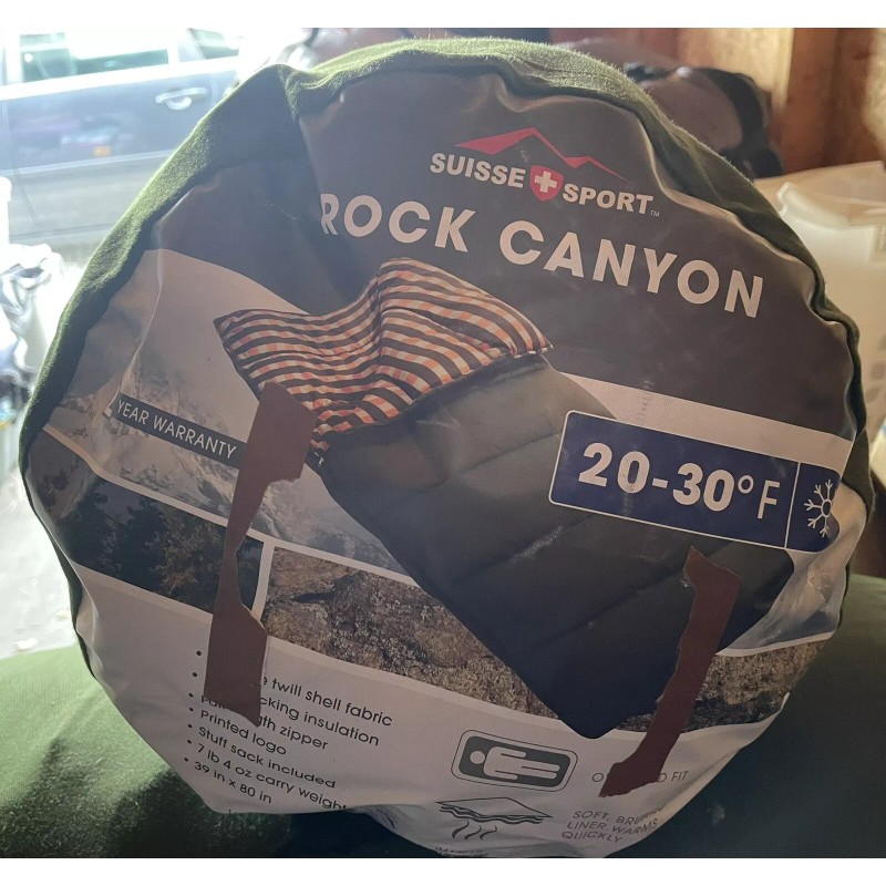Suisse Sport Rock Canyon +25° Sleeping Bag