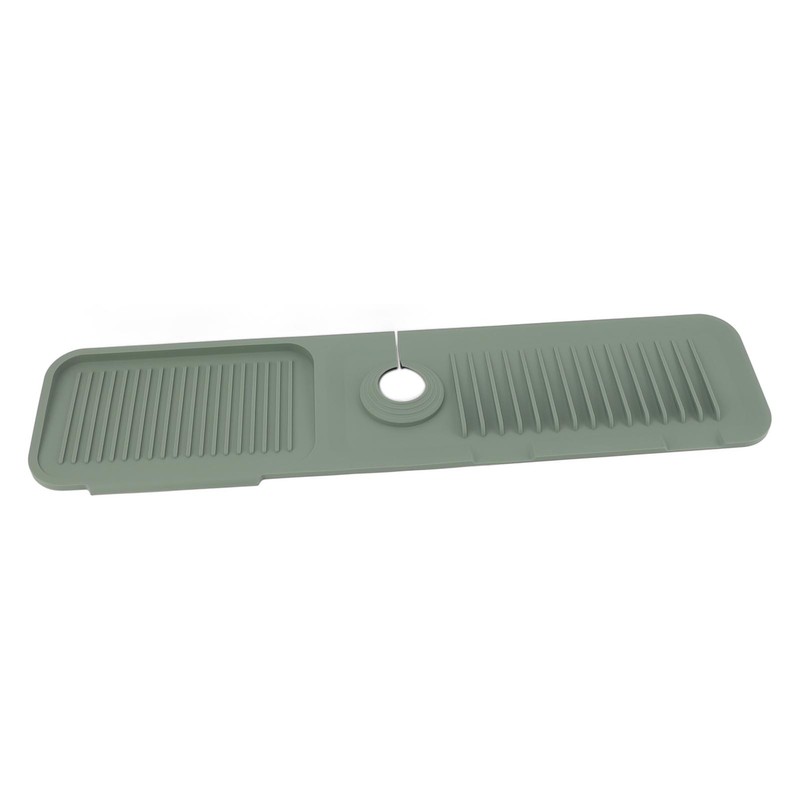 Sink Faucet Mat Silicone Draining Function Faucet Handle Water Catcher