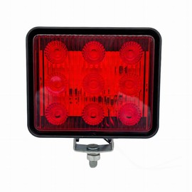 LEACHOI Emergency Strobe Safety Light Pickup Trailer Container Car Rear Tail General Truck Forklift Fashing Bright 9 LED Warning Light 12-80V（1 Ea）