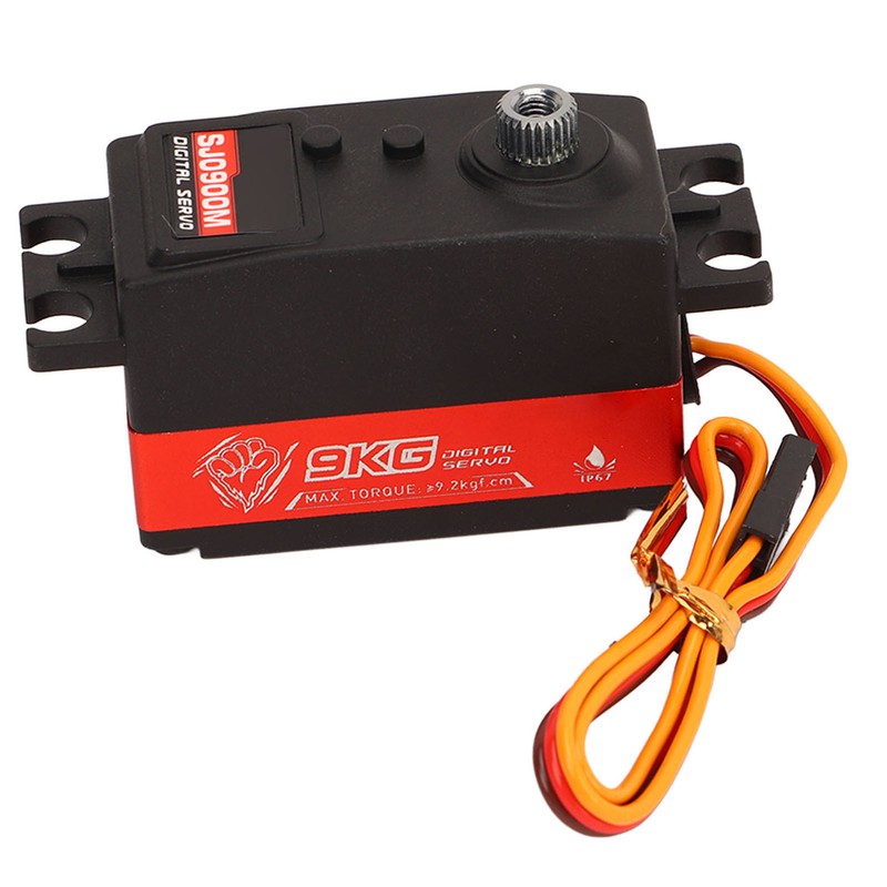 9KG Gear Servo Motor High Efficiency Low Noise Aluminum Alloy