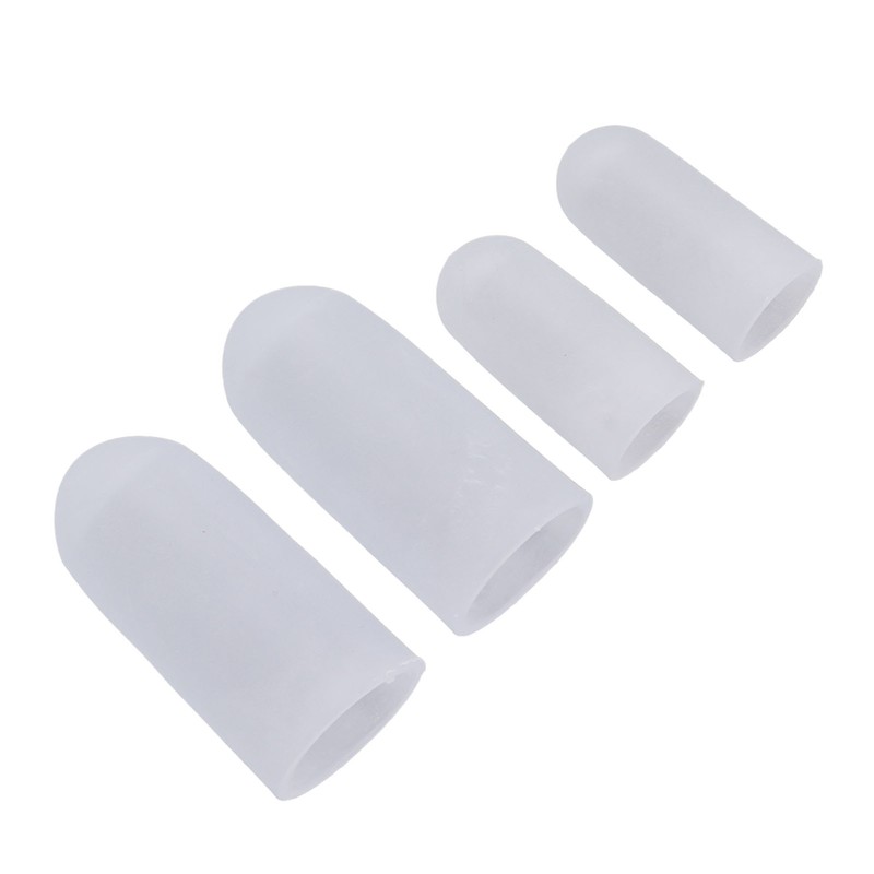 10 Pairs Toes Protector Soft Silicone Prevent Friction Different Size