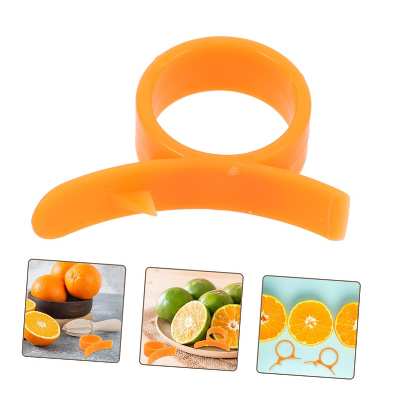 Alipis 16-Piece Plastic Skinner Tool Set Kitchen Citrus Peeler Pomegranate