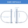 SuperMMarK 12-Count 1/4 Inch Heavy Duty Zinc-Plated Carbon Steel Spring