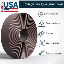 2 Inch Wide, 50ft Long Vinyl Strap - Replacement Straps for Patio Chairs - Vinyl Strapping for Patio Furniture Repair - Durable Seat Repair Kit for Lawn Chairs, Outdoor Furniture (Grey)