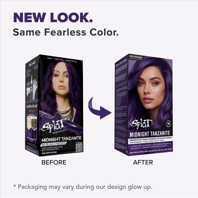 Splat | Midnight Complete Kit | Hair Dye | Semi-Permanent