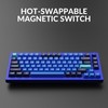 Keychron Q1 RGB Wired Custom Mechanical Keyboard, 75% Layout QMK/VIA