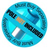 Pool Corner Vacuum Brush Head - Above Ground & Inground