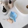 5 Pieces Self-Draining Soap Holder Silicone Resin Mold, DIY Soap