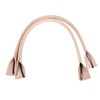 1 Pairs Leather DIY Bag Handles Cowhide Bag Handles Replacement