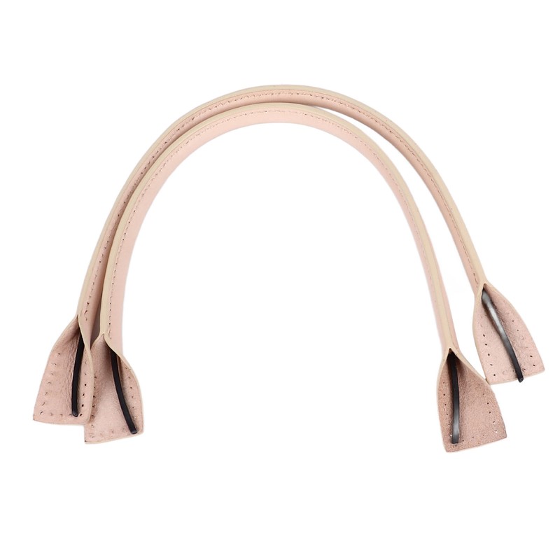 1 Pairs Leather DIY Bag Handles Cowhide Bag Handles Replacement