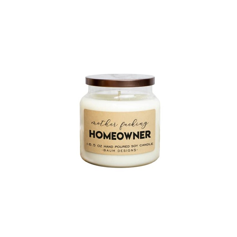 Mother Fucking Homeowner Soy Candle