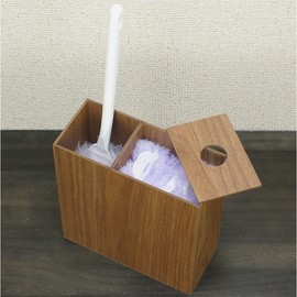 Tatsukraft Bosk Bask Handy Wiper Stand Case, Individual Box, Brown, BW, Handy Mop Replacement, Storage, Replacement Sheet, Stylish, Handy Wiper Stand, Handy Wiper Storage, Handy Mop Refill, Handy Mop Case, Handy Mop Holder, Cleaning Sheet, Wood Grain, In