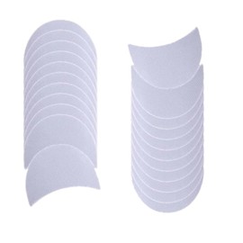 100pcs Disposable Eyeshadow Guards Eye Shields for Makeup Application, Hands-Free Eye Makeup Tool 50 * 68mm