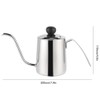 250ml Stainless Steel Coffee Pot Long Spout Kettle with Handle