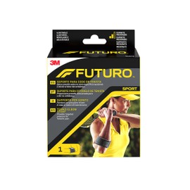 FUTURO Supporto per Gomito, 17.8, 35.6 cm, Fornisce una Pressione mirata in caso di Dolore all'avambraccio, Regolabile