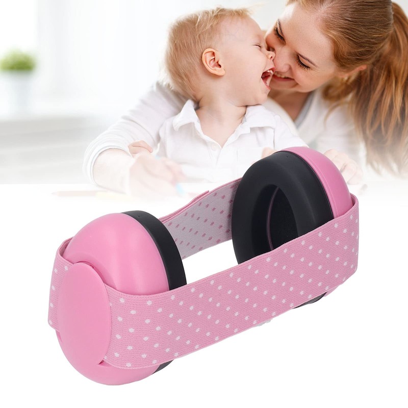 Baby Ear Protection Earmuffs, Elastic Noise Blocking Earmuffs, Baby Sleep