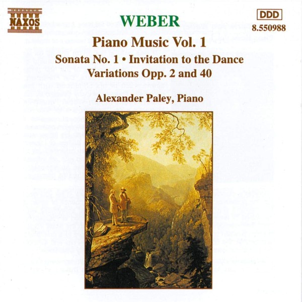 WEBER: Piano Sonata No. 1 / Invitation to the Dance / Variations, Opp. 2 and 40