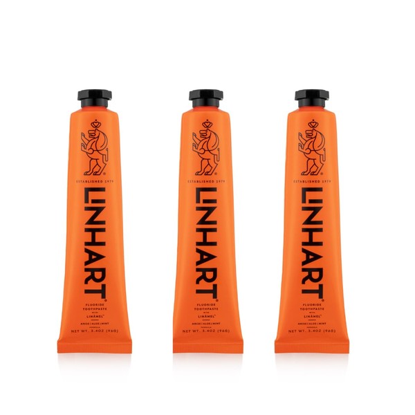 LINHART Whitening Toothpaste – Teeth Whitening, Enamel Strengthening Toothpaste with