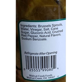 Brussel Sprouts Hot Pickled
