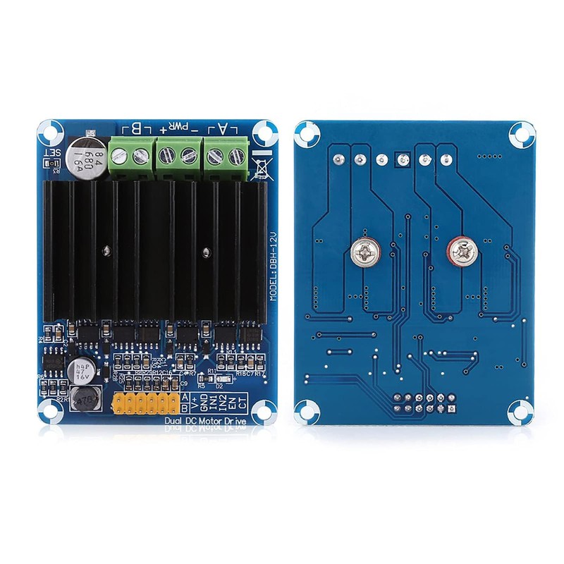 1pcs DC5-12V ZH-30A Módulo de la Unidad de Motor Dual