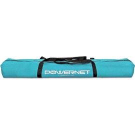PowerNet Baseball Softball Net Replacement Bag ONLY | Fits 7x7 Practice Net Systems | Heavy Duty Canvas | Team Colors | Industrial Strength Zipper | Dual Shoulder Straps (Sky Blue)
