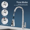 Kitchen Faucet Head Replacement,3 Modes Pull Down Spray Head With