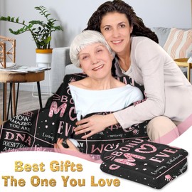 Ownxhbc Bonus Mom Gifts - Birthday & Mothers Day Presents, Step Mom Throw Blanket 50" X 60"
