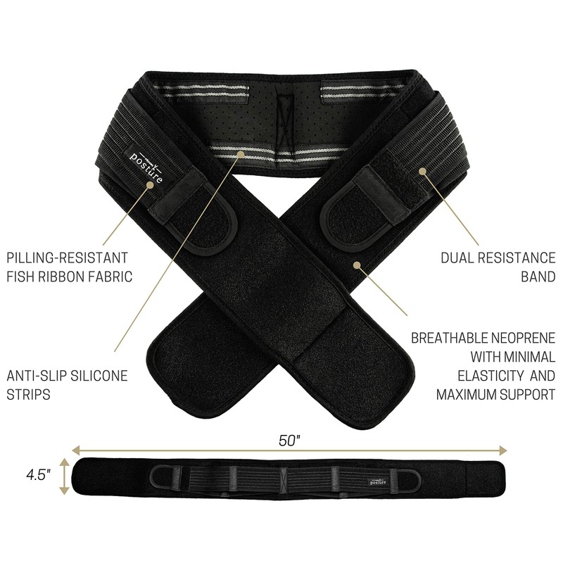 Vriksasana Posture Sacroiliac Hip Belt for Women and Men That