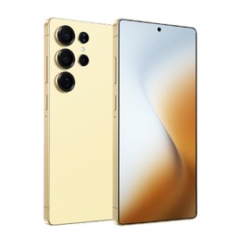 Fine Life Pro Unlock Phone, 4G-LTE FDD TDD Smartphone, Dual SIM Card, Storage 64GROM, 256GB Expansion, 6.75 Inch Android Phone, Metal Frame, No Contract Phone (5Yellow)