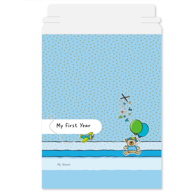 "My First Year" Baby Calendar with Stickers – Track and