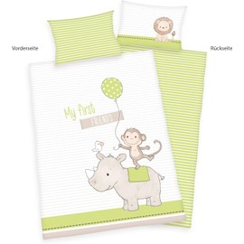 Herding Baby Best Duvet Cover Set, Cotton, White, 40 x 60 cm, 100 x 135 cm