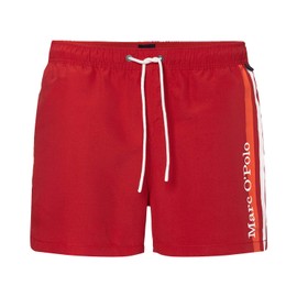 Marc O'Polo Men's Beach M-Swim Shorts, Red (Chilli Red 518)