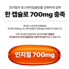 Lecithin Phosphatidylcholine Nutrients Phospholipid Cholesterol HDL / 레시틴 포스파티딜콜린 영양제 인지질 콜레스테롤 HDL