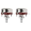 Create idea 2 Stück 2W/500k? Einstellbares Eingang-Drahtpotentiometer Wellendurchmesser 6mm WTH118