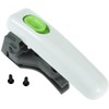 SPARES2GO Handle with Screws Compatible with Tefal Actifry Fryer (White