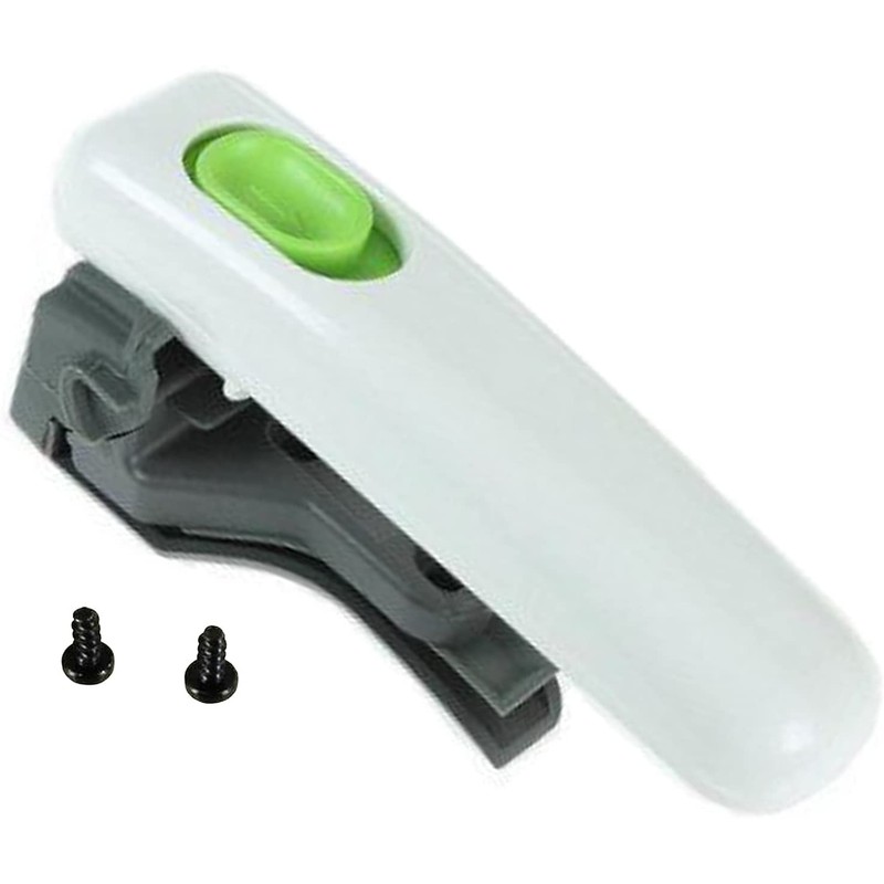 SPARES2GO Handle with Screws Compatible with Tefal Actifry Fryer (White