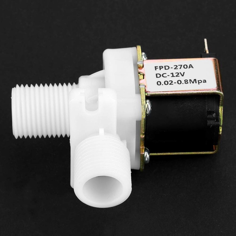 Plastic Electric Solenoid Valve Water Inlet Switch for Water Supply