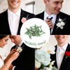 12pcs Boutonniere Pins for Men, T-Shaped Corsage Pins
