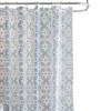 Bath Bliss Material, Eco-Friendly, 4G Design PEVA Shower Curtain, 70"x