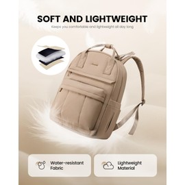 LOVEVOOK Changing Backpack Baby Changing Bag, khaki, M