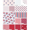 Star Spangled Mini 2.5" Charm Pack by April Rosenthal for